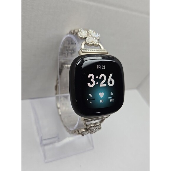 Fitbit Versa 3 FB511 Smartwatch GPS Heart Rate SpO2 Activity Tracker W/ Charger - Picture 3 of 11